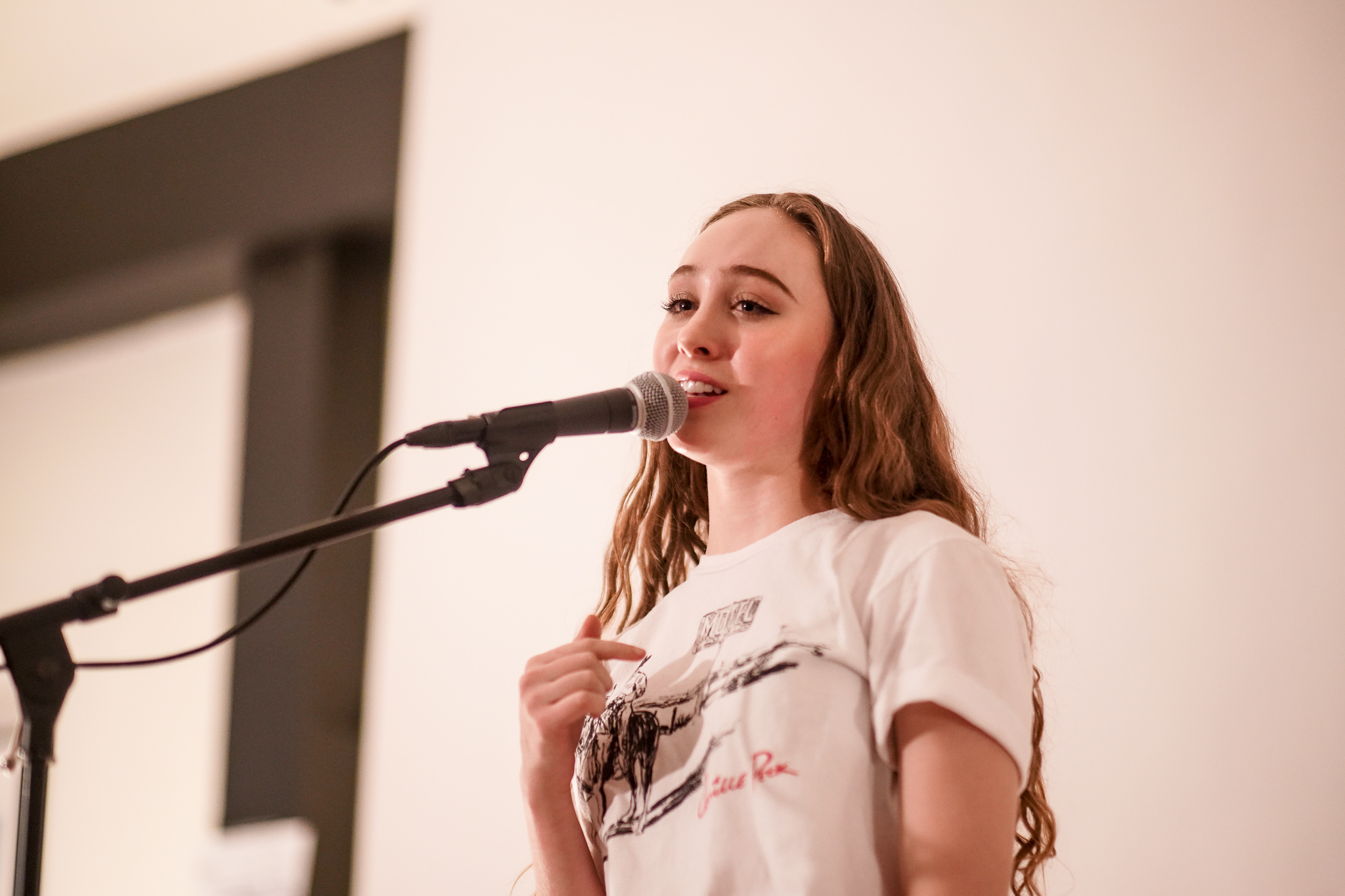 Chappell Roan performing at a Sofar show
