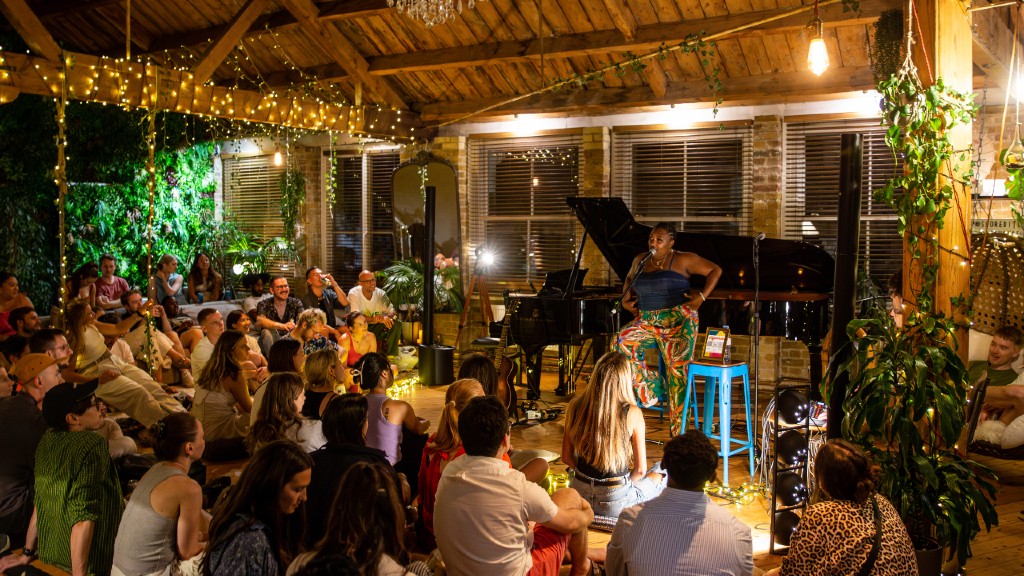 Jayza performs a Sofar Show at the Shoreditch Treehouse in London